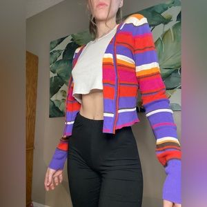 Escada cropped button-up